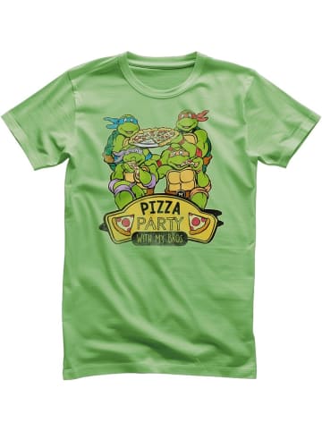 Teenage Mutant Ninja Turtles T-Shirt "Pizza Party With My Bros T-Shirt" in Grün