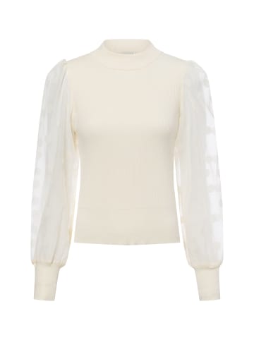 Y.A.S Pullover YASDotme in sand - 0002
