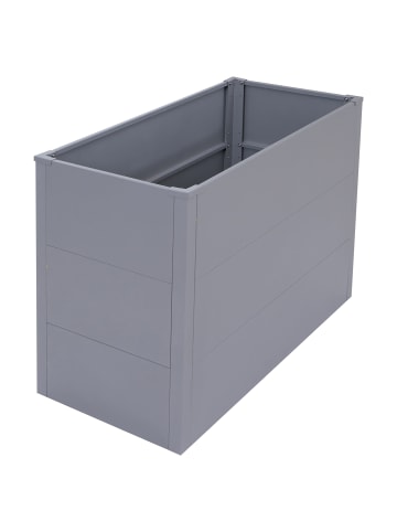 MCW Hochbeet P64, Garten Stahl 77x100x50cm, Grau