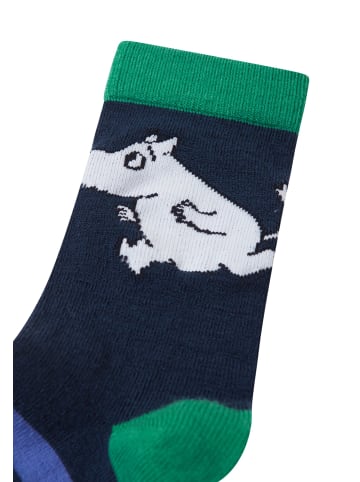 Reima Socken " Moomin Randig " in Navy