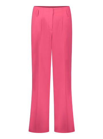 BETTY & CO Stoffhose mit Bundfalten in Pink Flambé