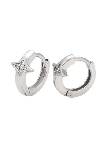 faina Women Earrings in Silver White