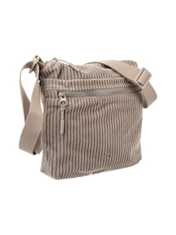 Prato SC16 zeitlose Umhängetasche aus Breitcord in grey