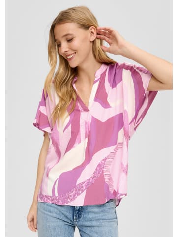 QS Bluse in 47A0_lavendel