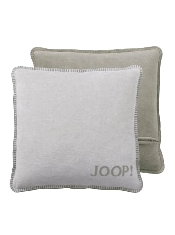 JOOP! Kissenhülle 1er Pack in Hellgrau/Grün