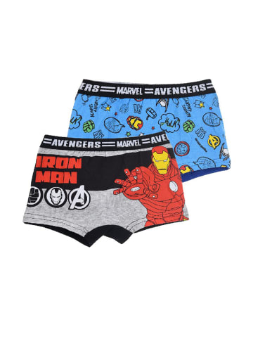 Avengers 2er-Set: Boxershort Unterhosen in Mehrfarbig