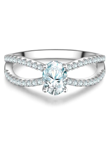 Trilani Ring Infinity aus Sterling Silber mit Zirkonia in silber