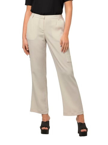 Ulla Popken Hose in helles champagner