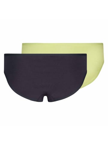 Skiny Slip 2er Pack in Dunkelblau/Hellgrün