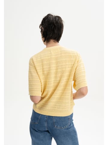 MELA Strukturiertes Strick T-Shirt AROHI