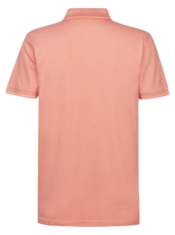 Petrol Industries Klassisches Poloshirt Wave in Rot