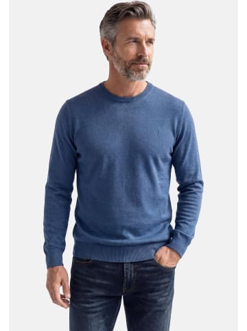 Redmond Pullover Basic in Blau / hellblau