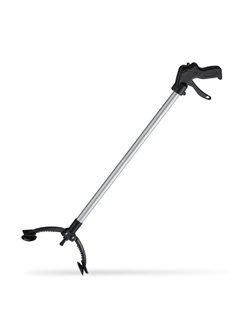 relaxdays 10x Greifzange in Schwarz/ Silber