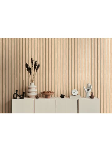 A.S. Création Tapete Wooden panel Beige