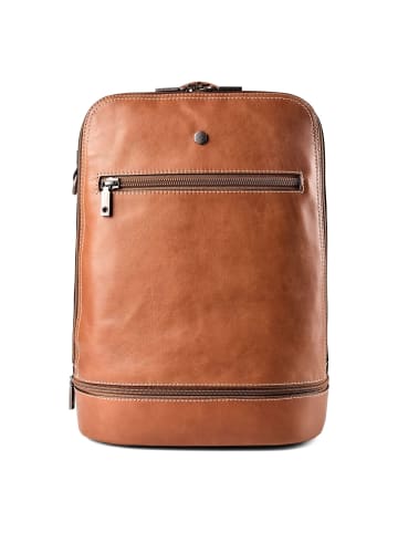 Jekyll & Hide Business-Rucksack Leder 42 cm Laptopfach in colt