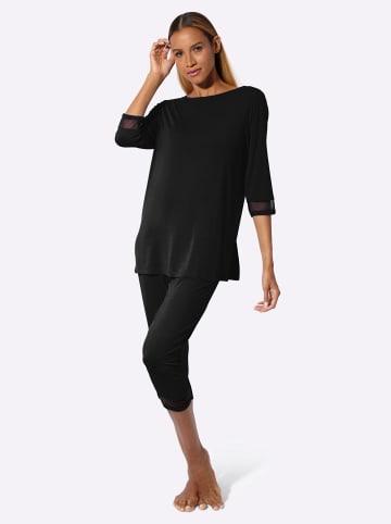 creation L Schlafanzug in schwarz