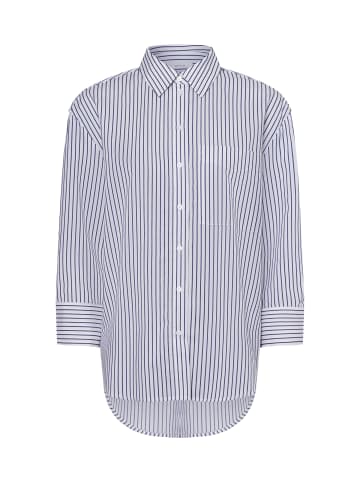 OPUS Damen Hemdbluse - Frila Frila in marine weiß