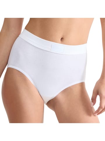Sloggi Baumwolle, Single-Jersey Bio Taillenslip 2er-Pack double Comfort in weiß
