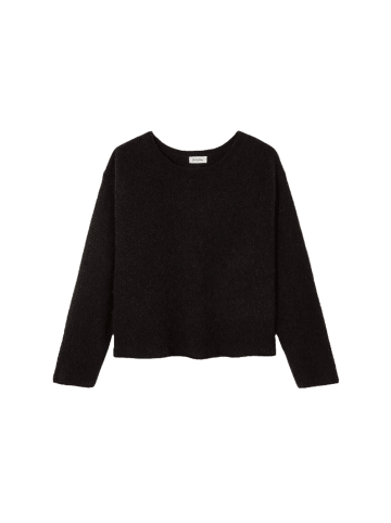 American Vintage Pullover mit Rundhalsausschnitt in Noir