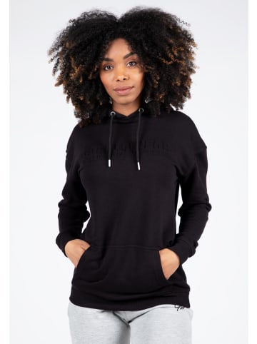 Gorilla Wear Übergroßer Damen-Hoodie - Crowley - Schwarz