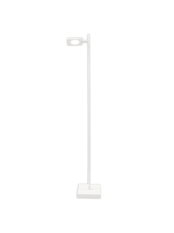 näve LED Stehleuchte "LUPA" in weiß - (L)26.6 cm x (B)20 cm x (H)135 cm - EEK F