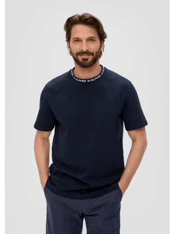 s.Oliver T-Shirt kurzarm in Blau