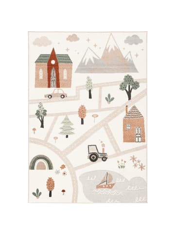 Pergamon Kinderteppich Softstar Kids Little City in bunt