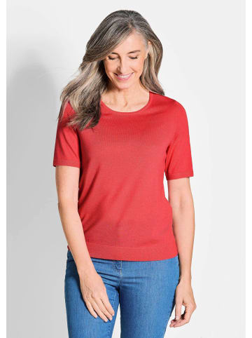 GOLDNER Strickpullover in rot