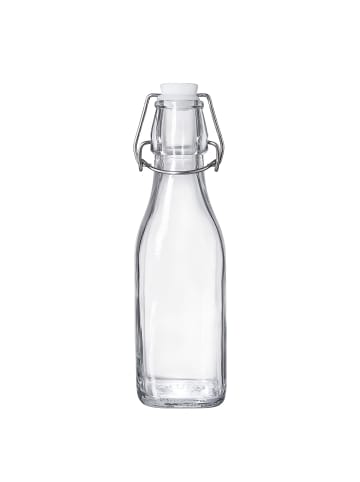 Butlers Flasche mit Bügelverschluss SWING in Durchsichtig