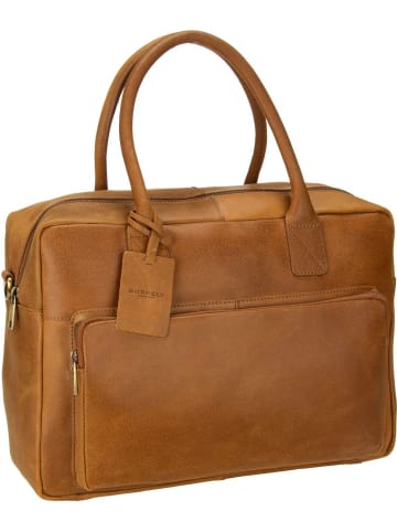 Burkely Aktentasche Vintage Mitch Worker 14' in Cognac