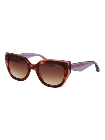 Ted Baker Damen Sonnenbrillen Katzenauge Braun