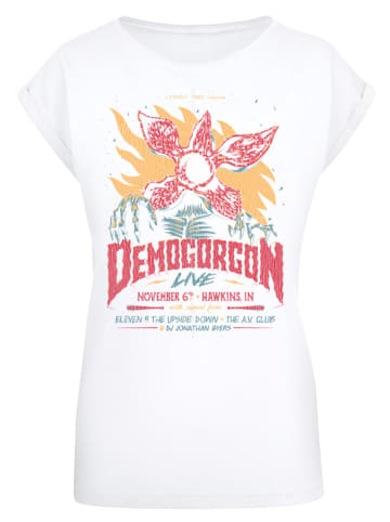 F4NT4STIC T-Shirt Stranger Things Demogorgon Poster in weiß