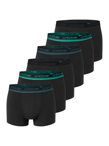 UNCOVER BY SCHIESSER Retro Short / Pant Cotton in Schwarz