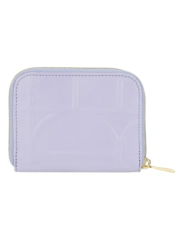 DuDu Up Geldbörse Leder 10 cm in lilac-orange