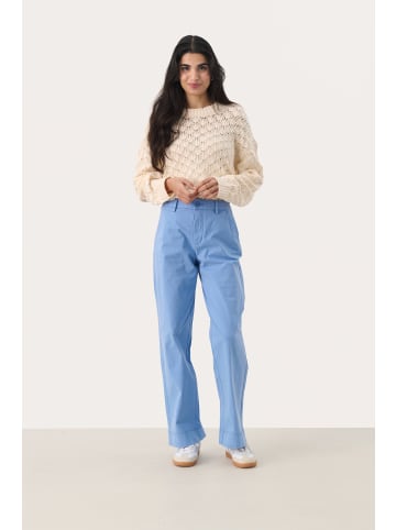 PART TWO Casual Hose BelmePW Classic fit in Blue Bonnet