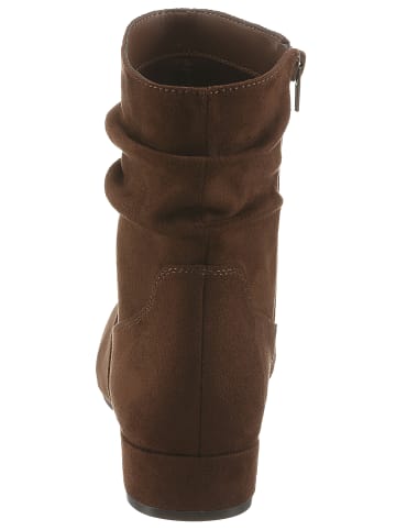 Aniston SHOES Stiefelette in dunkelbraun