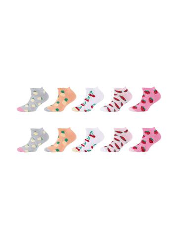 camano Sneakersocken 10er Pack ca-soft in soft pink