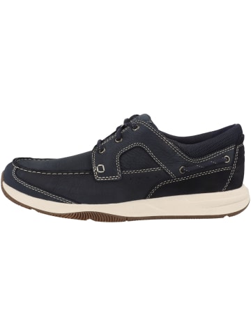 Clarks Schnürschuhe Sailview Lace in dunkelblau