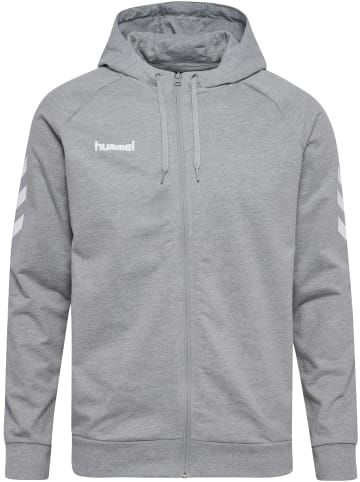 Hummel Hummel Cotton Kapuzenpullover Hmlgo Multisport Herren in GREY MELANGE