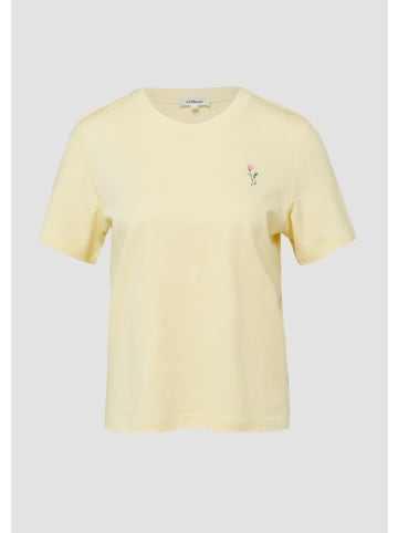 s.Oliver T-Shirt in 10D0_hellgelb