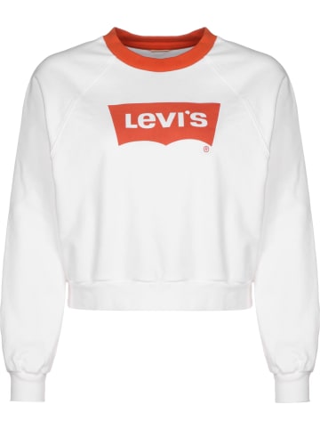 Levi´s Levi´s Rundhalsausschnitt in bright white/orange rust