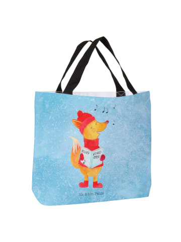 Mr. & Mrs. Panda Reisetasche Fuchs Sänger ohne Spruch in Eisblau