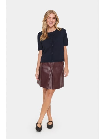 SAINT TROPEZ Strickjacke MilaSZ Gerade Passform in Night Sky