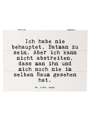 Mr. & Mrs. Panda Box Ich habe nie behauptet,... mit Spruch in Weiß