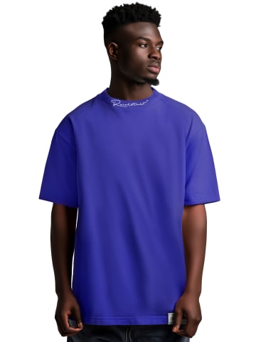 Reichstadt Reichstadt relaxed fit T-Shirt Herren  23RS041 Light Purple 5XL