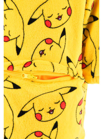 Pokémon Decken Hoodie in Gelb