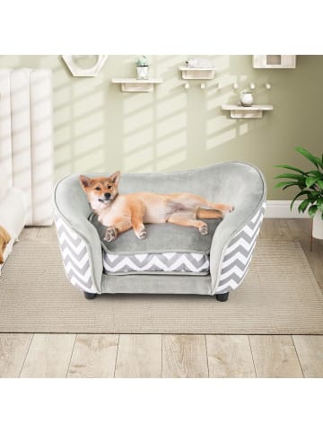 COSTWAY Katzenbett in Grau