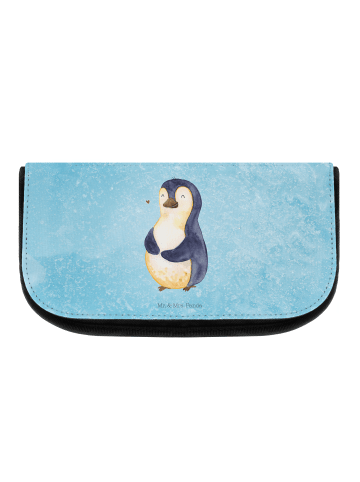 Mr. & Mrs. Panda kulturtäschchen Pinguin Diät ohne Spruch in Eisblau