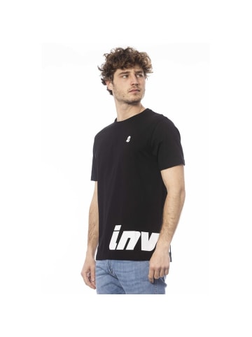 Invicta Schwarz Baumwolle Herren T-Shirt