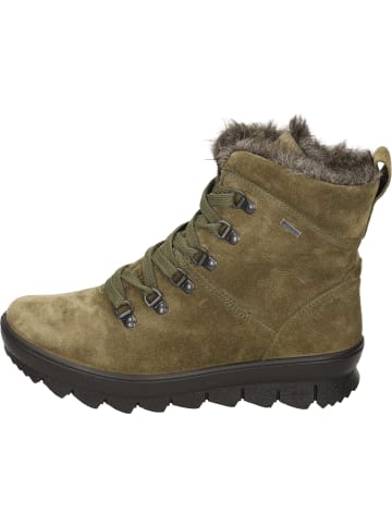 Legero Schnürstiefeletten, Winterstiefel, Winterstiefeletten in grün